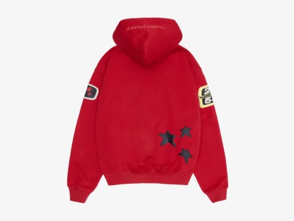 BROKEN PLANET RED HOODIE