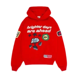 BROKEN PLANET RED HOODIE