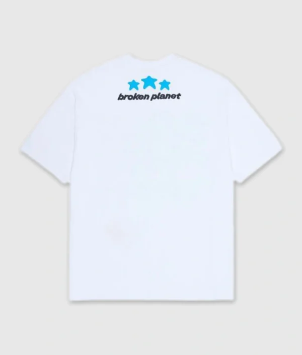 Broken Planet Brighter Days Are Ahead White shirt