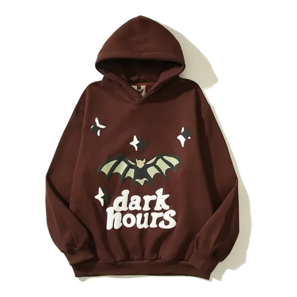 Broken Planet Drake Hours Hoodie Brown