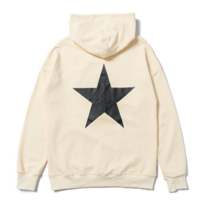 Fear of God Essentials Star Hoodie Black