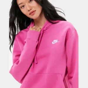 Hot Pink Nike Hoodie