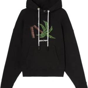 Palm Angels Broken Palm Printed Hoodie